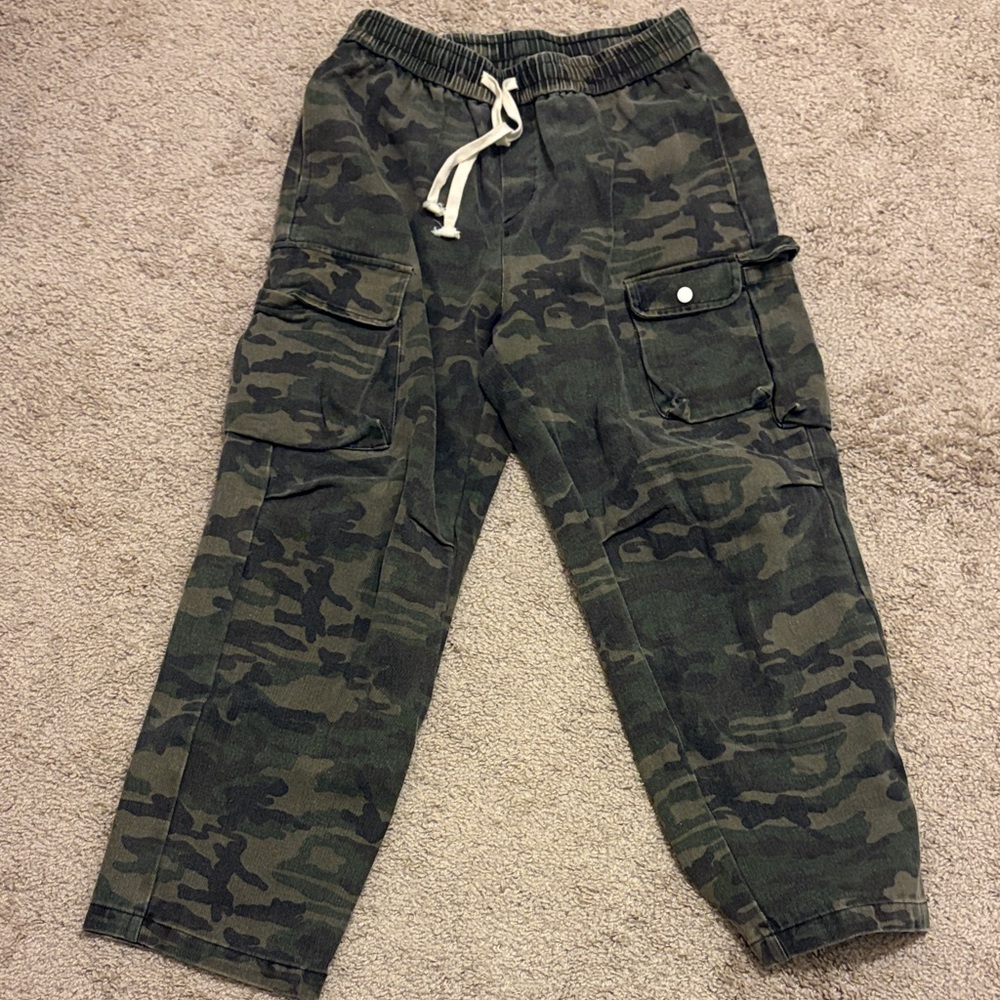 Kids Camouflage Cargo Pants